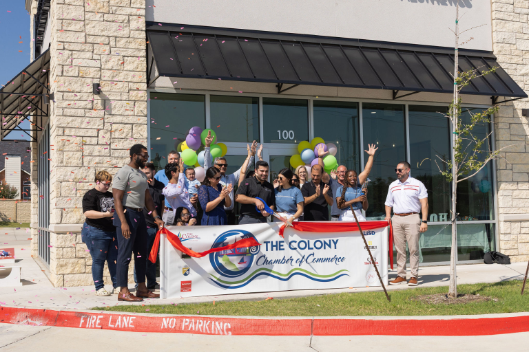 RH-Orthodontics-ribbon-cutting-the-colony-tx