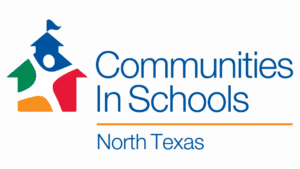 Communities In Schools of North Texas logo, a nonprofit organization supporting students and families across North Texas through academic, behavioral, and basic needs services.